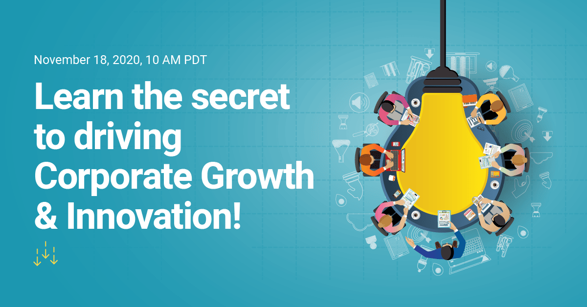 Learn the secret to driving Corporate Growth & Innovation