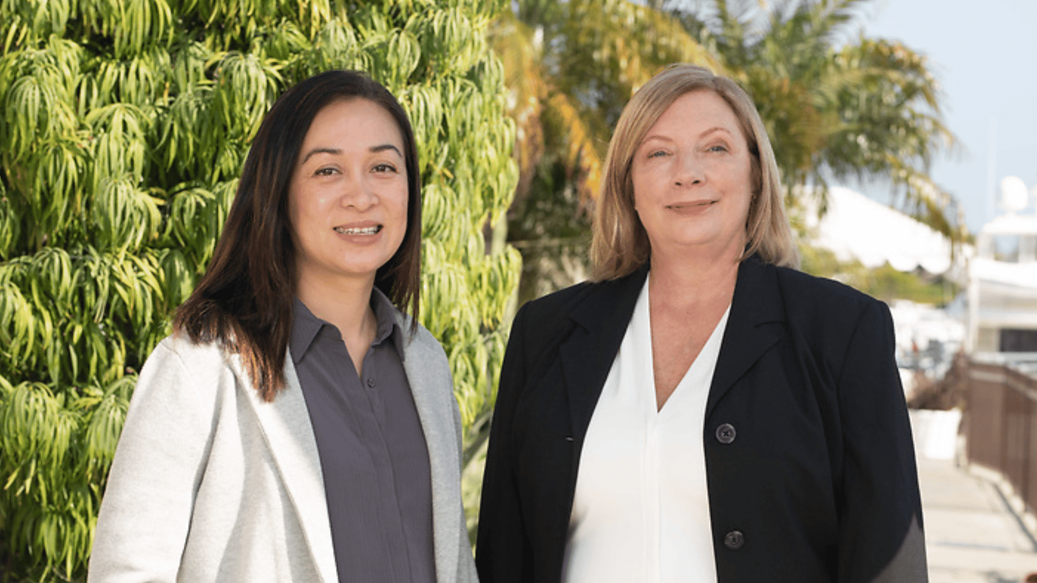 Christine and Lori - Founders of Sounding Board