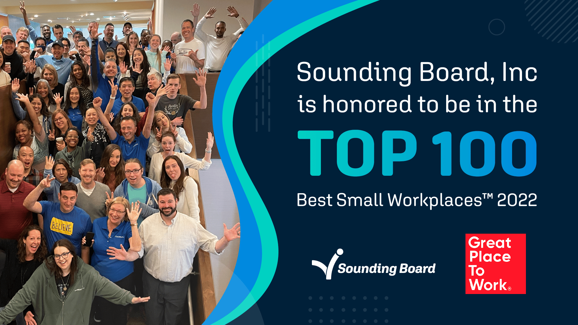 Sounding Board Named to Fortune Best Small Workplaces 2022 List